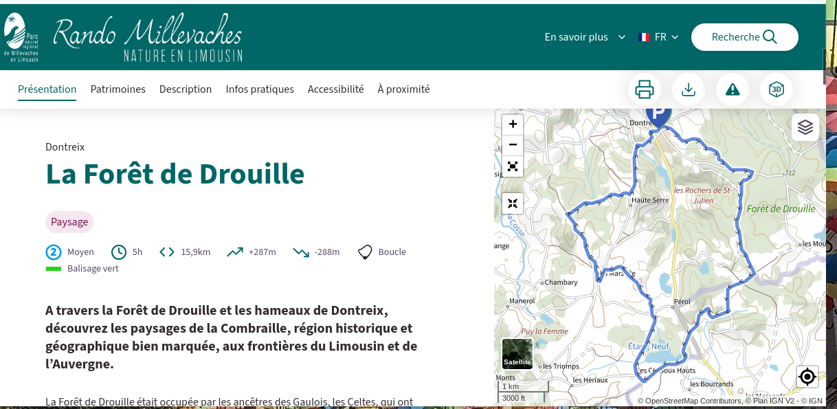 ForĂȘt de Drouille DONTREIX