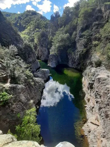 Les gorges de l'Ardèche "haute vallée"
