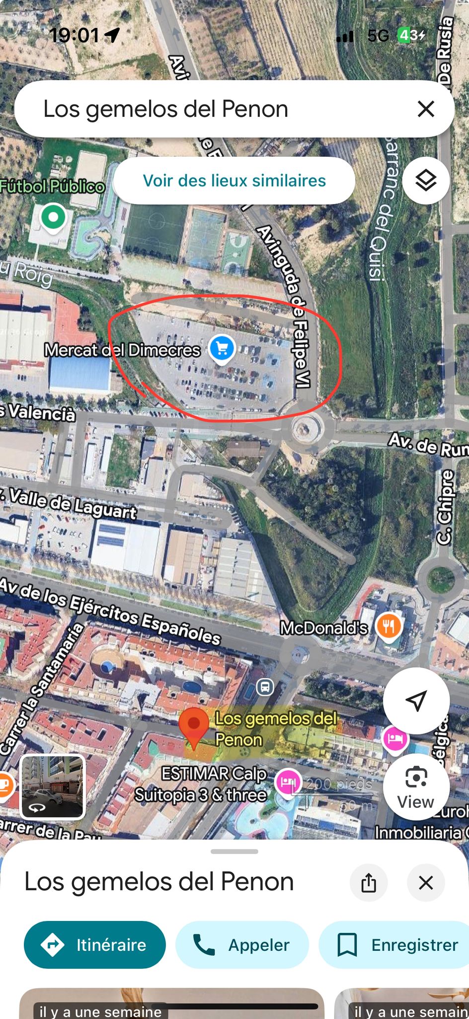 Parking gratuit 