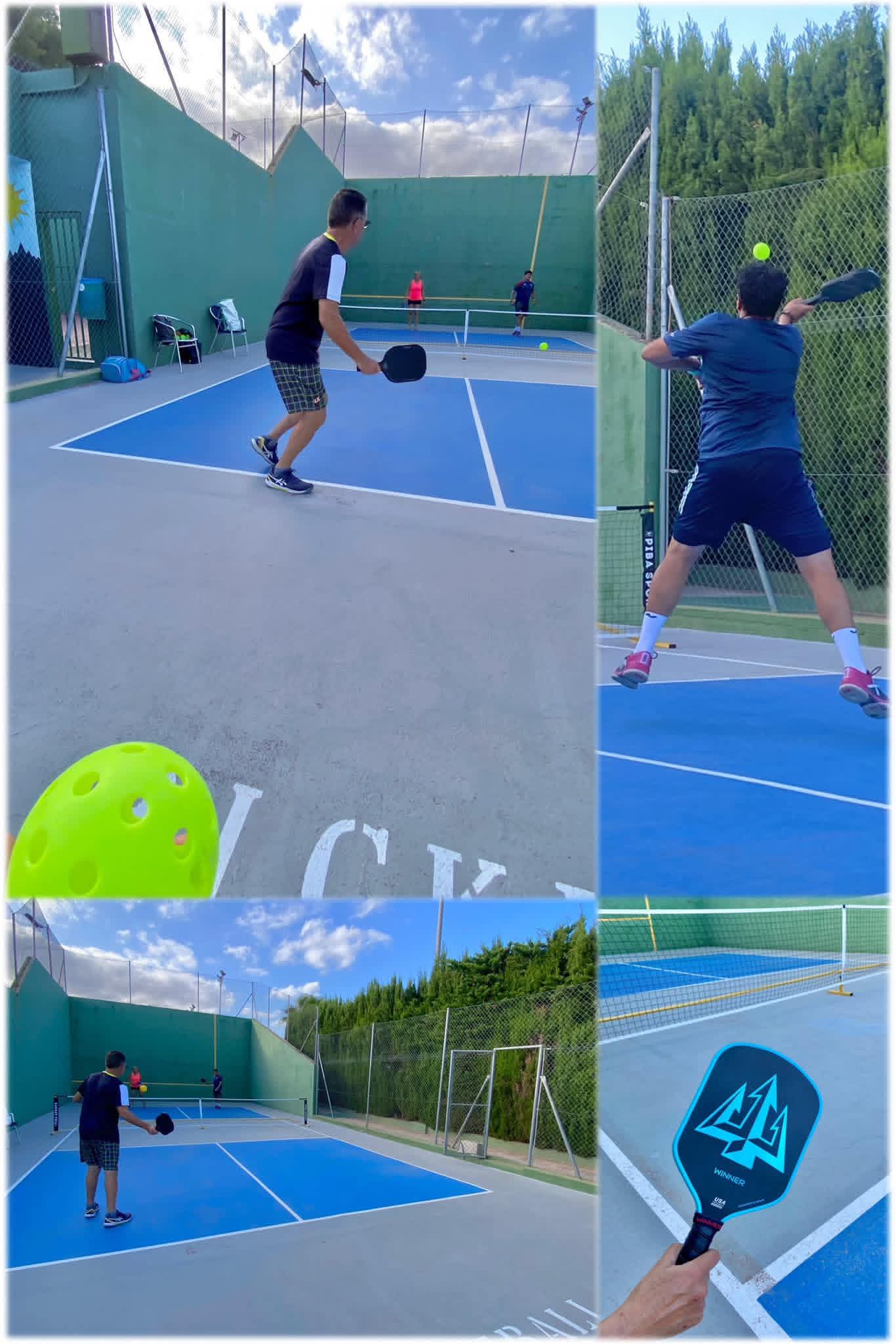 Pickball au Club de Tennis Calpe