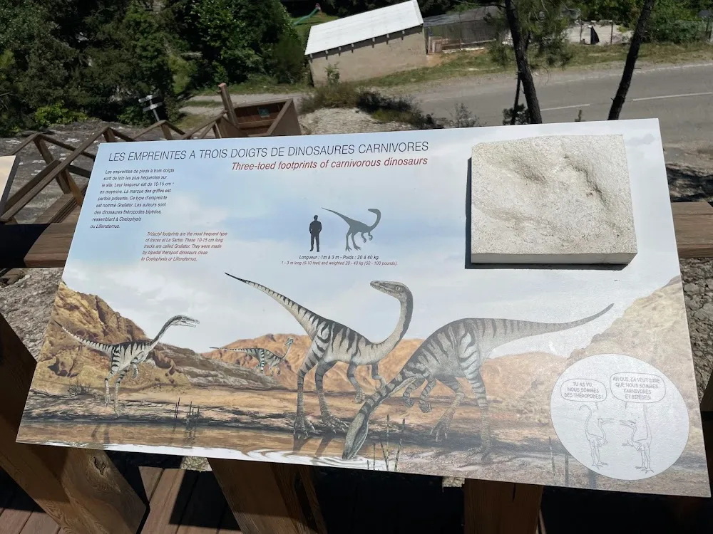 Geosite empreintes de dinosaures