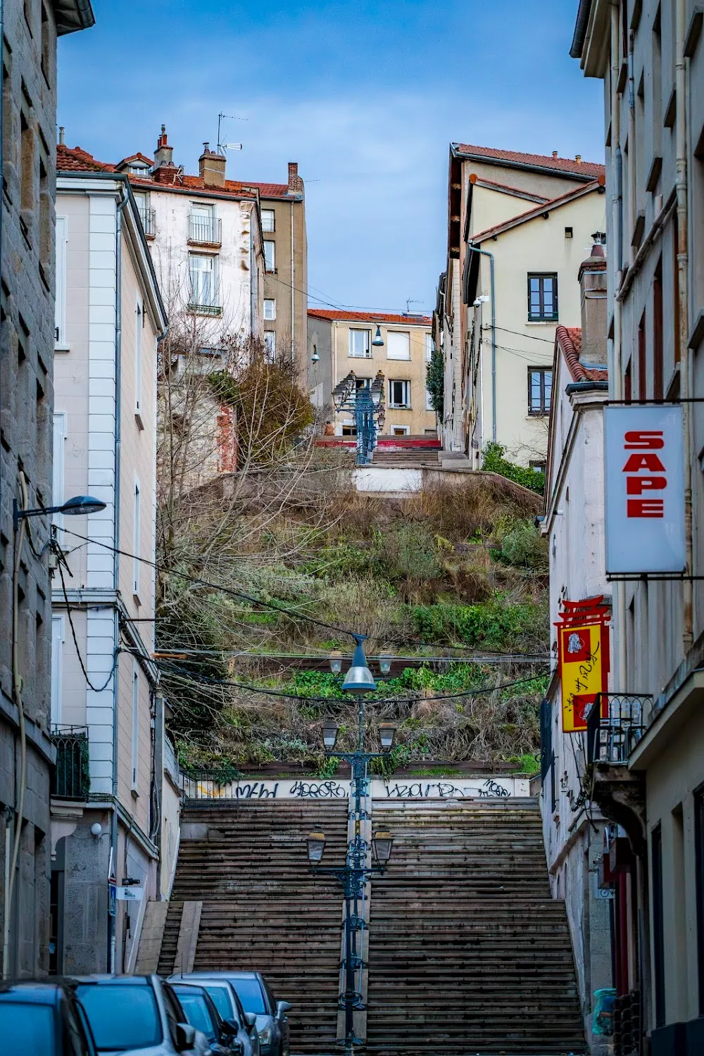 Escalier du Crêt de Roc
