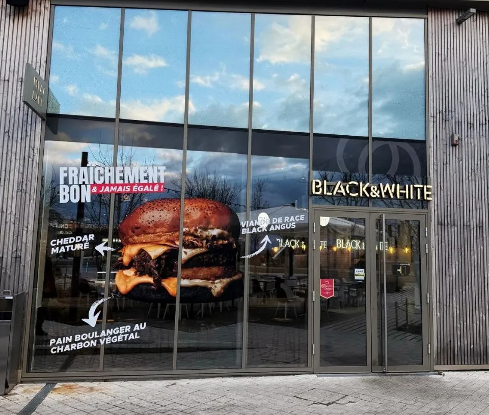 Black & White Burger Saint-Etienne