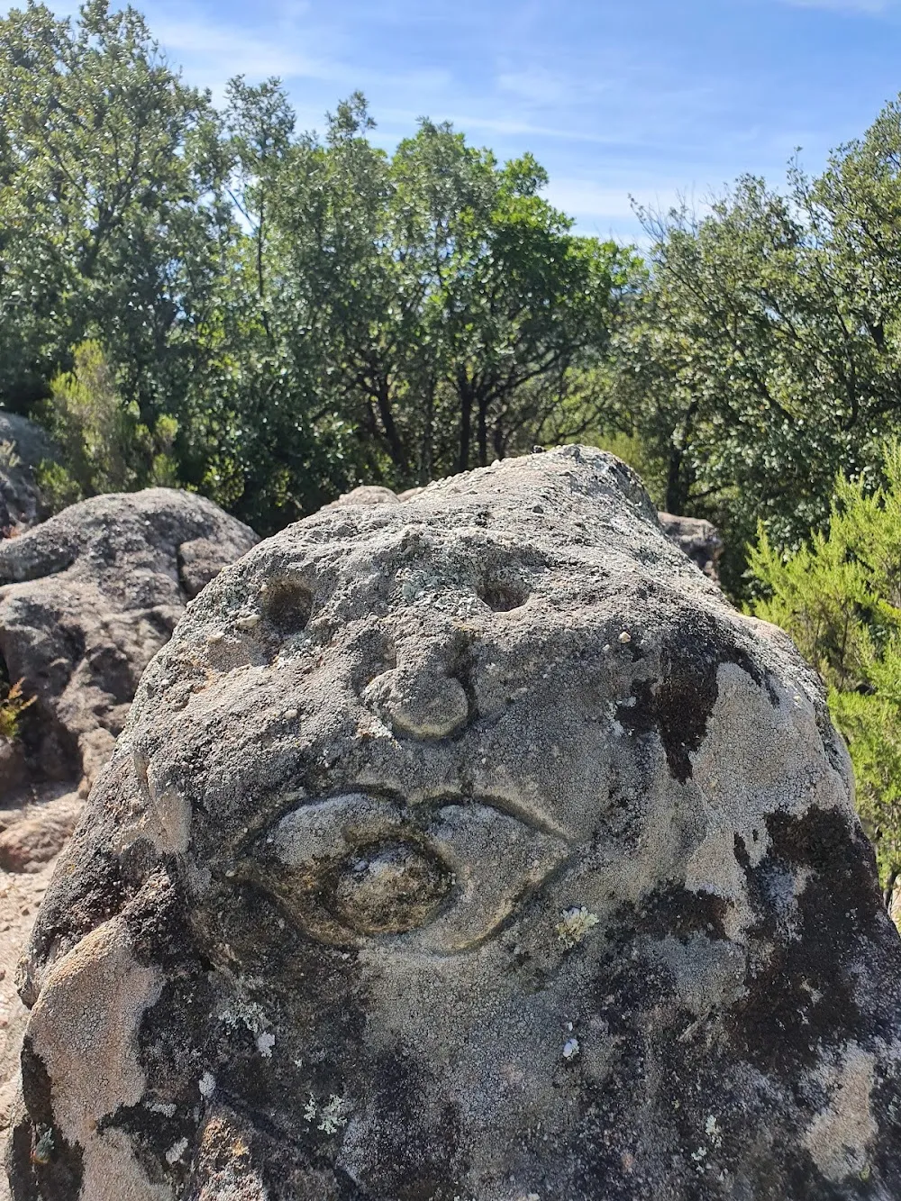 Forêt enchantée de Villeneuvette, sculptures.
