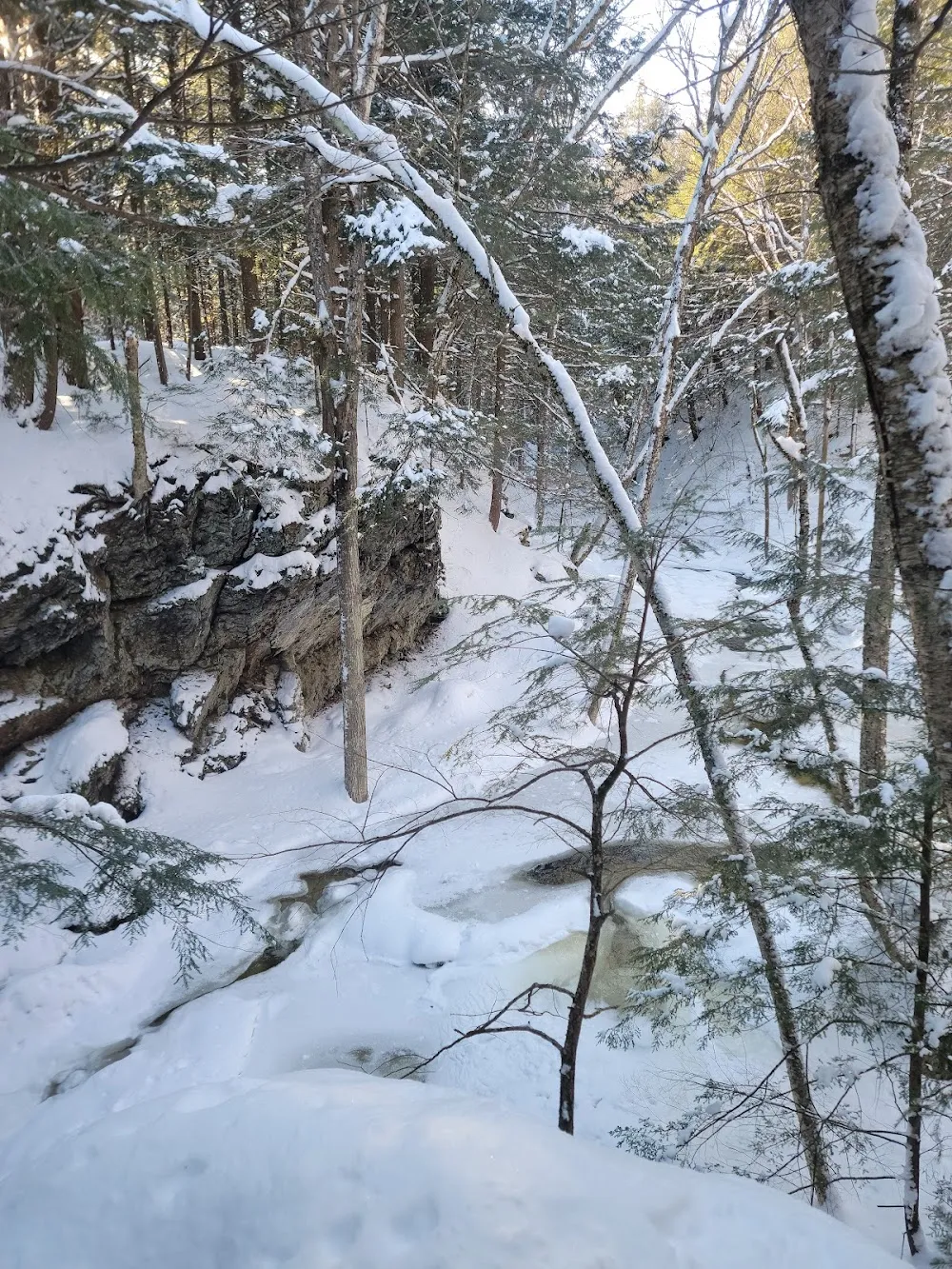 La chute à Louise